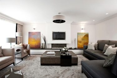 Hur hänger du en TV på väggen? 150+ foto interiördesigner