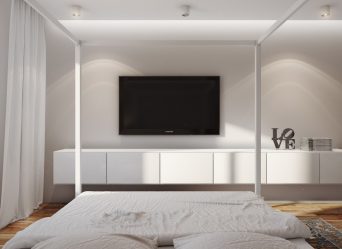 Duvara bir TV asmak nasıl? 150+ Fotoğraf İç Tasarımları