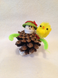 새해 (175+ 사진)를위한 가문비 나무 콘 (대형 페인트)에서 공예 휴일을위한 아름다운 장난감!