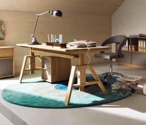 Bagaimana untuk memilih meja dengan laci dan rak: (190+ Foto) Secara praktiknya menganjurkan ruang