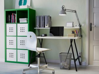 Cómo elegir un escritorio con cajones y un estante: (190+ fotos) Organice el espacio de manera práctica