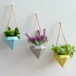 Funktionelle Blumentöpfe - 195+ (Foto) Ideen, die den Innenraum verändern (Boden / Tisch / Anhänger)