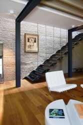 Bakstenen muur in het interieur - Een spectaculaire manier om je huis te transformeren (260+ foto's). De combinatie in de woonkamer, in de keuken, in de slaapkamer