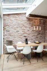 Parede de tijolos no interior - Uma maneira espetacular de transformar sua casa (mais de 260 fotos). A combinação na sala de estar, na cozinha, no quarto