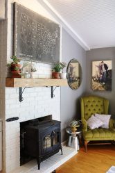 Backsteinmauer im Innenraum - Eine spektakuläre Art, Ihr Zuhause zu verwandeln (260+ Fotos). Die Kombination im Wohnzimmer, in der Küche, im Schlafzimmer