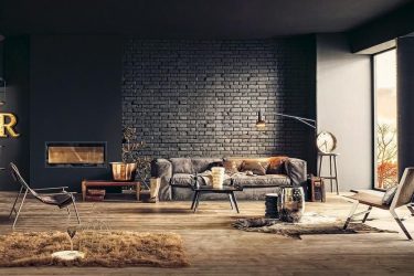 Backsteinmauer im Innenraum - Eine spektakuläre Art, Ihr Zuhause zu verwandeln (260+ Fotos). Die Kombination im Wohnzimmer, in der Küche, im Schlafzimmer