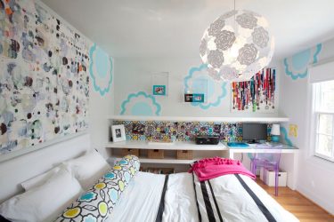 تصميم غرفة الأطفال لفتاة: 150+ صور من الداخل مشرق وتنسى