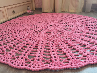 Nous faisons nous-mêmes les mains: comment le tapis de laine aura-t-il l'air dans votre intérieur? (85+ Photos).Idées cool pour un design élégant (tapis ronds, rectangulaires, en pompons)