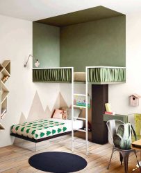 Zolderbed met een werkruimte (165+ foto's): originele ideeën voor kleine kamers