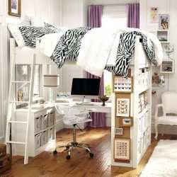 Αττικό κρεβάτι με χώρο εργασίας (165+ φωτογραφίες): Πρωτότυπες ιδέες για μικρά δωμάτια