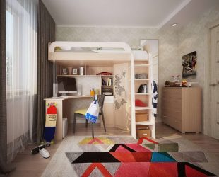 Dachboden mit Arbeitsbereich (165+ Fotos): Originelle Ideen für kleine Räume