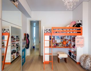 Giường gác mái với khu vực làm việc (165+ Ảnh): Ý tưởng ban đầu cho các phòng nhỏ