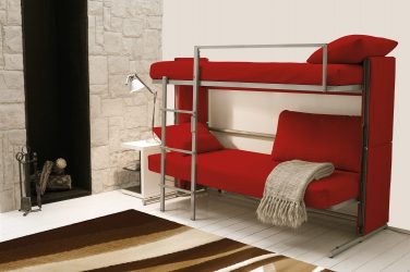 Våningssäng med soffa på botten - Snygg och praktisk (90 + bilder)