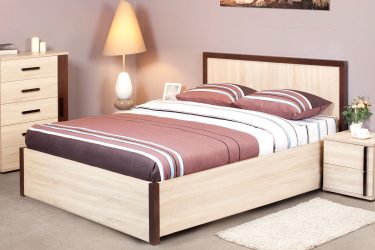 Nouveautés des superbes lits dans la chambre: 225+ (Photo) Choix pour un sommeil confortable et sain