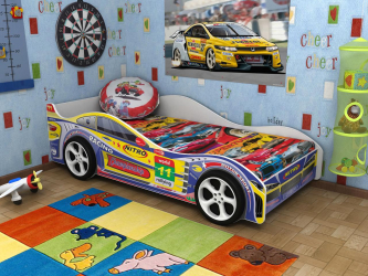 How to add raisins to the nursery: a bed in the form of a car for boys and girls (85+ Photos). Features of use in the interior