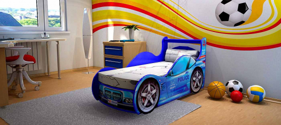 Πώς να προσθέσετε σταφίδες στο νηπιαγωγείο: ένα κρεβάτι με τη μορφή ενός αυτοκινήτου για αγόρια και κορίτσια (85 + Φωτογραφίες). Χαρακτηριστικά χρήσης στο εσωτερικό