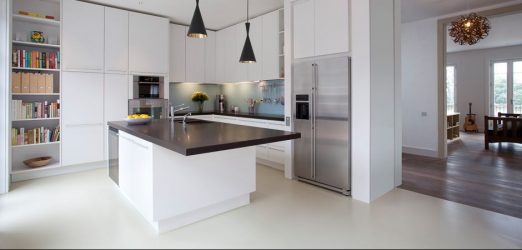 Layout Küche in einem Privathaus: 175+ Fotos Vielfalt an Stilen, Farben und Komfort