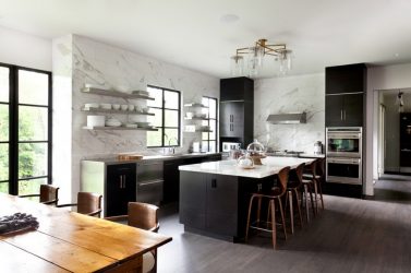 Layout Kitchen di rumah peribadi: 175+ Foto Pelbagai gaya, warna dan keselesaan