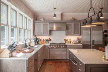 Aspect Bucătărie într-o casă privată: 175+ Fotografii Varietate de stiluri, culori și confort