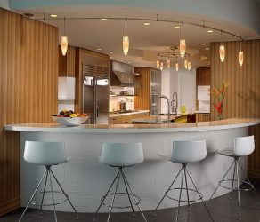 Кухненски дизайн с бар (220+ снимки) - Възможност за създаване на красив и модерен интериор