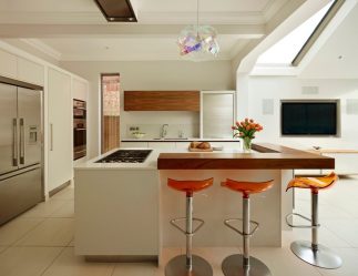 Barlı mutfak tasarımı (220+ Fotoğraf) - Güzel ve modern bir iç mekan yaratabilme