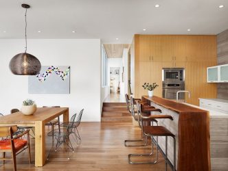 Keukenontwerp met een bar (220+ foto's) - Mogelijkheid om een ​​mooi en modern interieur te creëren