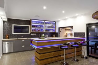 Kitchen design with a bar (220+ Photos) - Ability to create a beautiful and modern interior