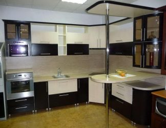 Designul bucătăriei cu un bar (220+ fotografii) - Abilitatea de a crea un interior frumos și modern