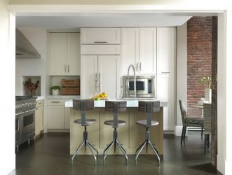 تصميم المطبخ مع شريط (220+ صور) - القدرة على خلق الداخلية الجميلة والحديثة