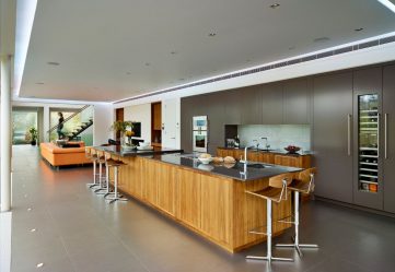 Кухненски дизайн с остров: Характеристики на модерното планиране (170+ снимки)