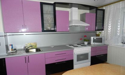 Виолетова кухня: очарователен дух или аура на мира? 170+ (Снимки) за безупречен интериорен дизайн