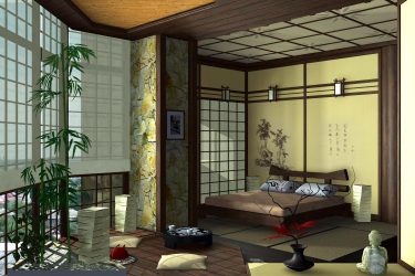 การออกแบบของอพาร์ตเมนต์ในสไตล์ญี่ปุ่น: สงบที่บ้านของคุณ 220+ (ภาพถ่าย) การตกแต่งภายในในห้องต่างกัน (ห้องครัว, ห้องนั่งเล่น, ห้องน้ำ)