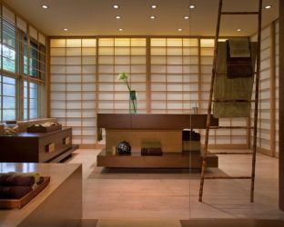 Design der Wohnung im japanischen Stil: Beruhigen Sie Ihr Zuhause. 220+ (Fotos) Innenräume in verschiedenen Räumen (Küche, Wohnzimmer, Badezimmer)