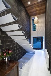 Hơn 290 hình ảnh về các lựa chọn đẹp cho cầu thang lên tầng hai trong một ngôi nhà riêng (bằng gỗ, kim loại, bê tông)