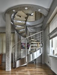 Più di 290 foto di belle opzioni per scale al secondo piano in una casa privata (legno, metallo, cemento)