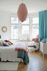 الثريات الحديثة في الداخل من غرفة النوم (190+ صور) - كيفية اختيار عنصر تصميم مشرق لجو هادئ؟