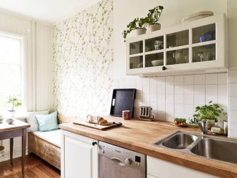 Do-it-yourself kitchen decor: How to approach the issue professionally? Original ideas for wall decoration, apron, ceiling (200+ Photos)