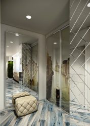 Comment équiper le petit couloir dans le mobilier de l'appartement? Beaux intérieurs modernes (205 + photos)
