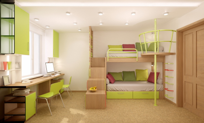 Projeto adequado da sala para o aluno: 210+ (Foto) interiores para meninos e meninas. Nós organizamos segurança e conforto para o seu filho.