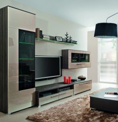 Móveis para a sala de estar em estilo moderno (mais de 115 fotos): Tudo o que você precisa saber para criar um design elegante