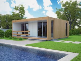 Maisons modulaires de résidence permanente: Que faut-il considérer et dans quel style s’organiser? (200+ projets photo)