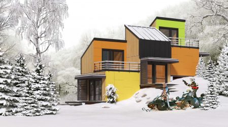 Modulaire huizen voor permanente bewoning: wat te overwegen en in welke stijl te regelen? (200+ fotoprojecten)