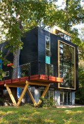 Case modulari per residenza permanente: cosa considerare e in quale stile organizzare? (Oltre 200 progetti fotografici)