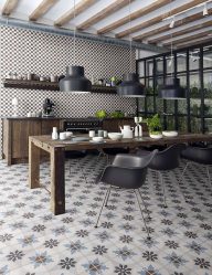 Carreaux de sol en céramique - avec l'amour de l'Espagne. 240+ (photo) pour cuisine, salle de bain, couloir