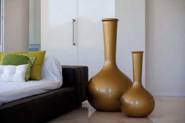 Çiçekli iç dekoratif vazolar nasıl değişiyor? 130+ (Fotoğraflar) uzun boylu, şık, güzel