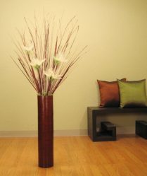 Comment les vases décoratifs avec des fleurs changent-ils? 130+ (Photos) Grand, élégant, beau