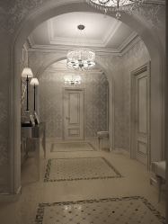 Neoclassicisme in het interieur: de koninklijke sfeer in het kader van de nieuwste technologie (340 + foto)