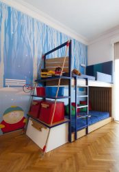 Ταπετσαρία στο παιδικό δωμάτιο για τα αγόρια (+200 φωτογραφίες): δίνουμε στο παιδί την ευκαιρία να εκφραστεί