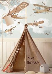 Behang in de kinderkamer voor jongens (+200 Foto's): we geven het kind de gelegenheid om zichzelf te uiten
