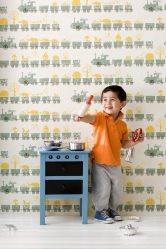 Hintergrundbild im Kinderzimmer für Jungen (+200 Fotos): Wir geben dem Kind die Möglichkeit, sich auszudrücken